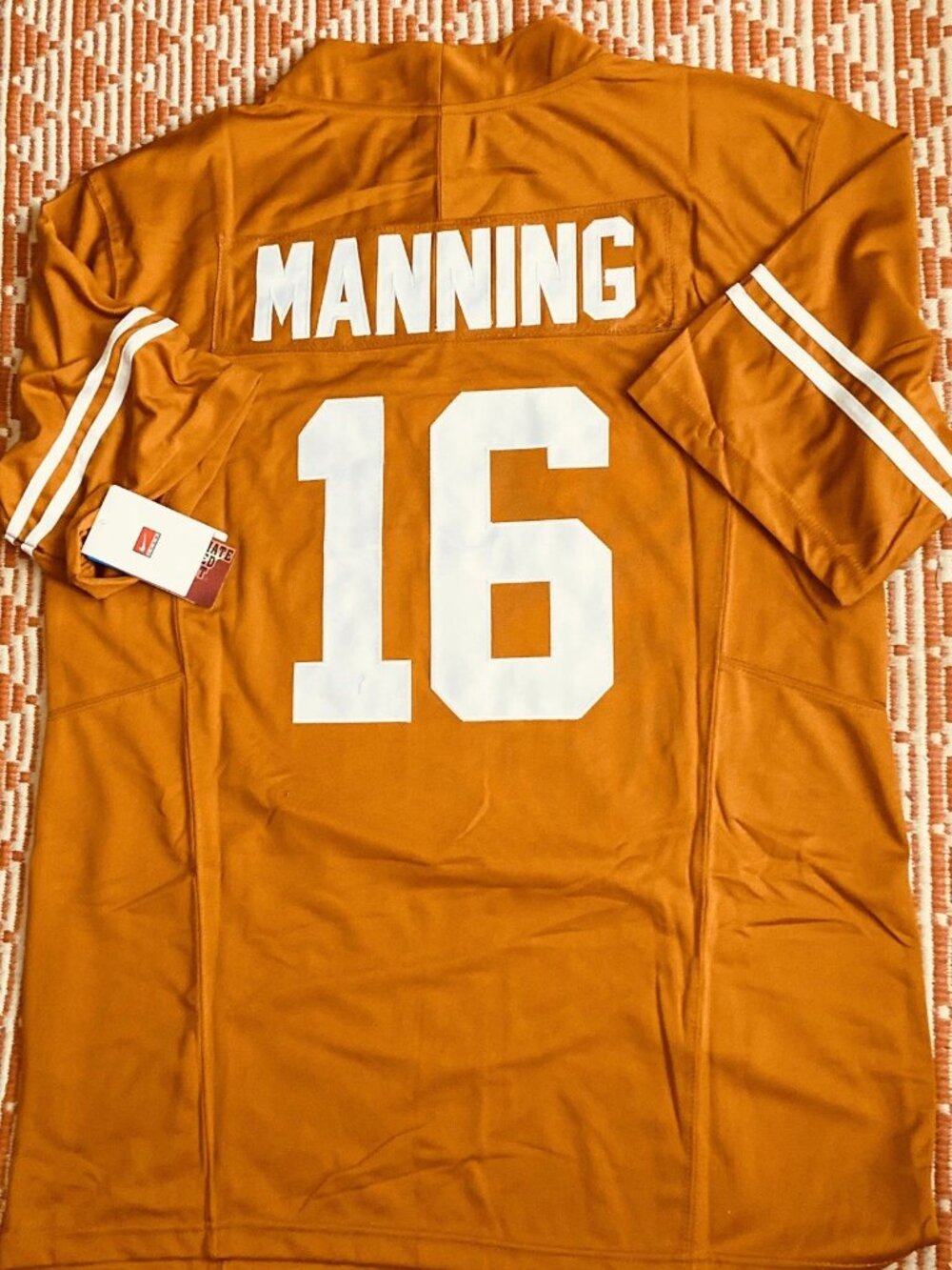 Arch Manning Stitched Jersey Vapor Orange